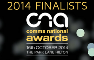 Comms National Awards Finalists