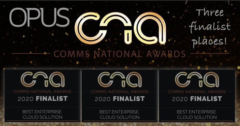 Comms National Awards 2020 - Three Finalists Places